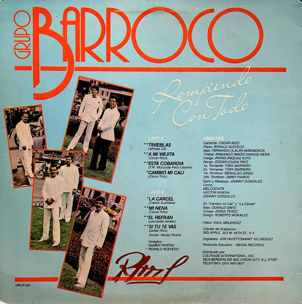 Master Release: Rompiendo Con Todo by Conjunto Barroco