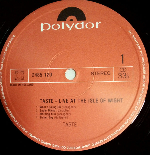 Release: Live At The Isle Of Wight-Vinyl-Europe-None-2485 120-13607289