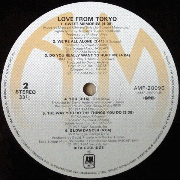 Love From Tokyo = 美しき女