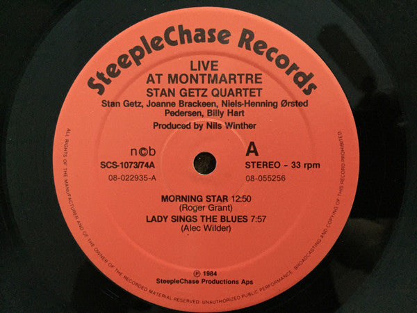 Release: Live At Montmartre-Vinyl-Denmark-1984-SCS-1073/74-8737685