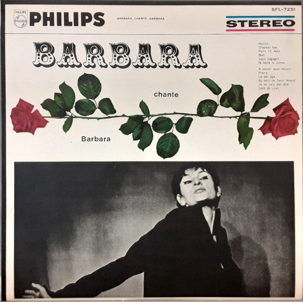 Release: Barbara Chante Barbara-Vinyl-Japan-1965-SFL-7251-2709091