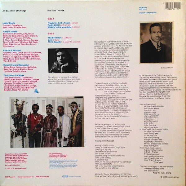 Release: The Third Decade-Vinyl-Germany-1985-ECM 1273, 823 213-1-1121570
