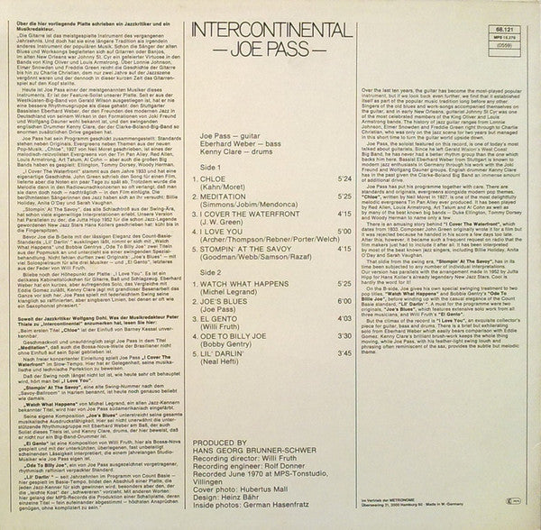 Release: Intercontinental-Vinyl-Germany-None-68.121, MPS 15.279, 0068.121-5121231