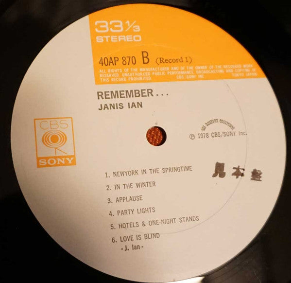 Remember ...
