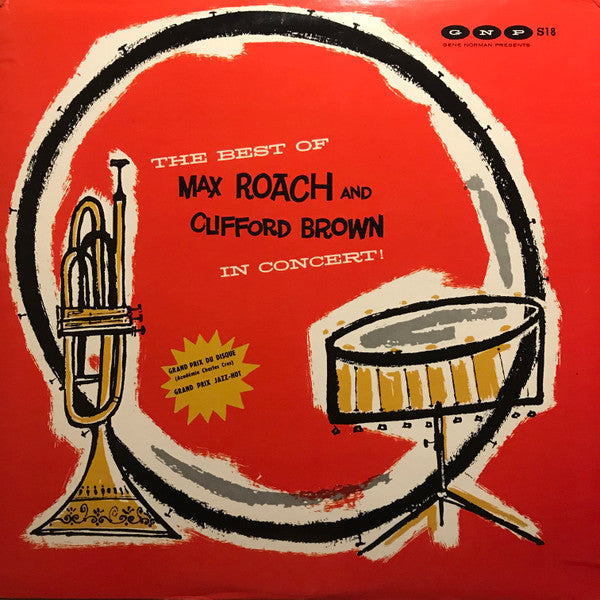 Release: The Best Of Max Roach And Clifford Brown In Concert!-Vinyl-US-None-GNP-S18, GNP-18-9490602