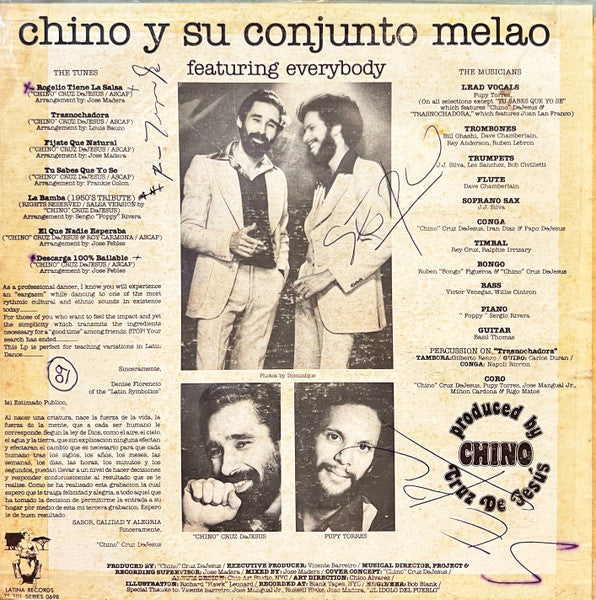 Master Release: En Mi Casa Latina by Chino Y Su Conjunto Melao
