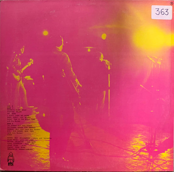 Release: Sonny Boy Williamson + Animals (Faces & Places Vol. 2)-Vinyl-France-1972-BYG 529 902, 529.902-2163222