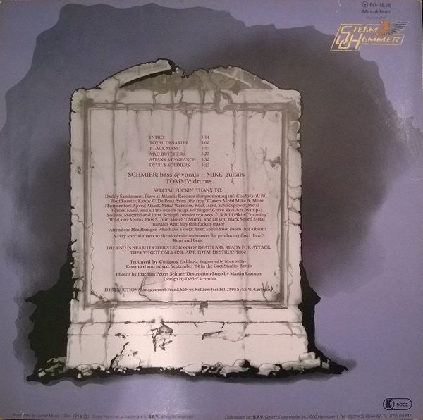 Master Release: Sentence Of Death by Destruction