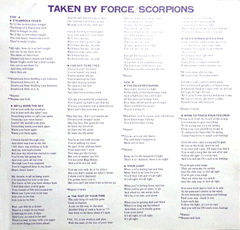 Taken By Force