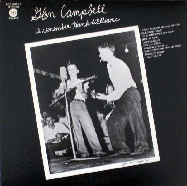 Master Release: I Remember Hank Williams by Glen Campbell