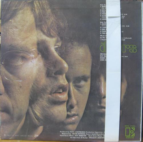 Release: The Doors-Vinyl-Japan-1971-SWG-7524-4786698