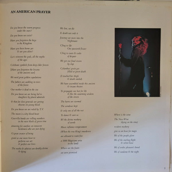 An American Prayer