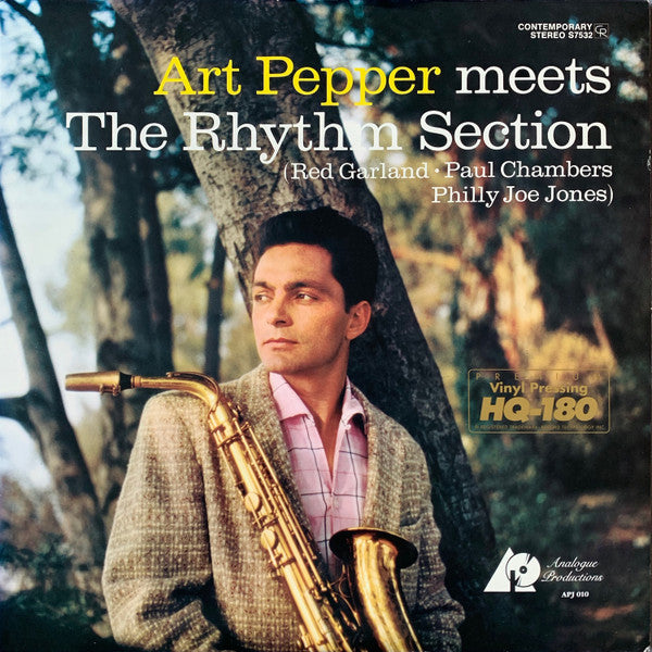 Release: Art Pepper Meets The Rhythm Section-Vinyl-US-1992-APJ 010-2511840