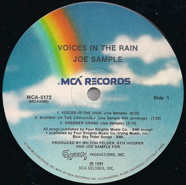 Release: Voices In The Rain-Vinyl-US-1981-MCA-5172-5601278