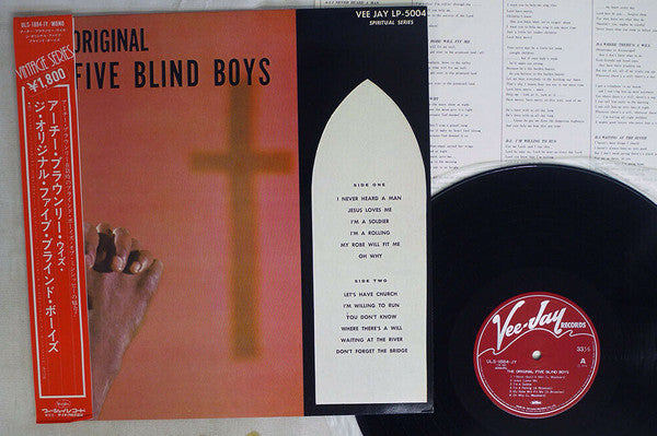 Release: The Original Five Blind Boys-Vinyl-Japan-1978-ULS-1884-JY-8211829