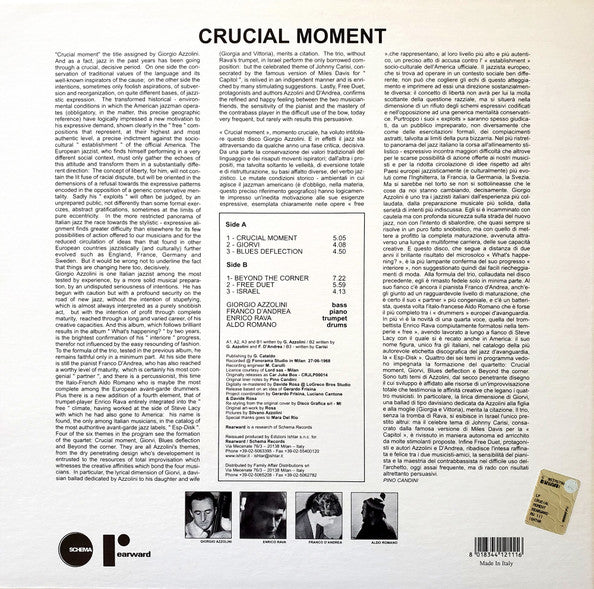 Master Release: Crucial Moment by Giorgio Azzolini