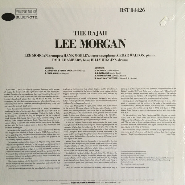 Master Release: The Rajah by Lee Morgan