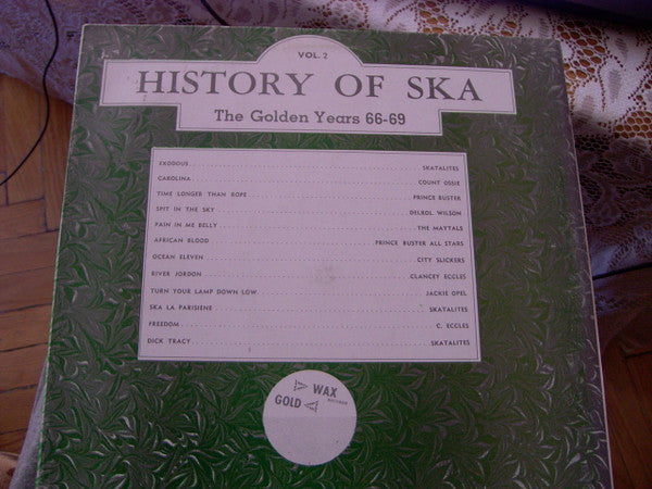 Master Release: History Of Ska Vol. 2 - The Golden Years 66-69 by Various