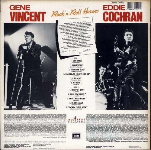 Release: Rock 'N Roll Heroes-Vinyl-France-1986-2610221-5485961