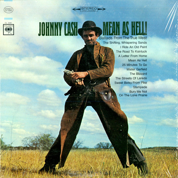Master Release: Mean As Hell! (Ballads From The True West) by Johnny Cash