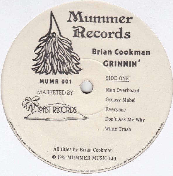 Master Release: Grinnin' by Brian Cookman