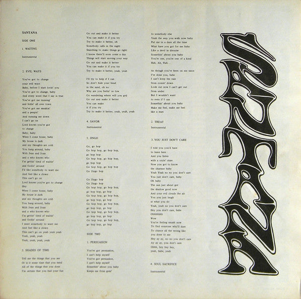 Santana = サンタナ