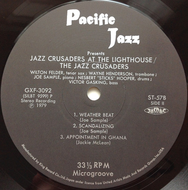 Jazz Crusaders At The Lighthouse = アット・ライトハウス