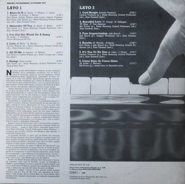 Release: Unknown Release-Vinyl-Italy-1990-W 102, W 102-4201595