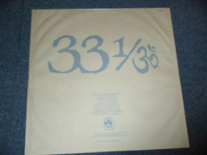 Thirty Three & 1/3