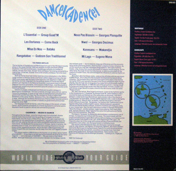 Master Release: Dance! Cadence! by Various