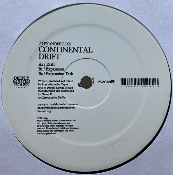 Release: Unknown Release-Vinyl-France-2010-DRH029-2231484