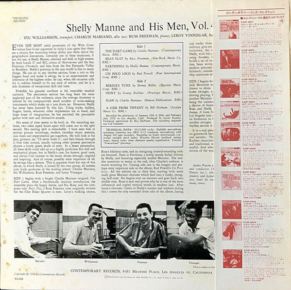 Release: Vol. 4 - Swinging Sounds-Vinyl-Japan-1981-K20P-6603, C3516-9901485