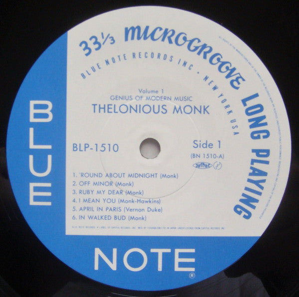 Genius Of Modern Music Volume 1