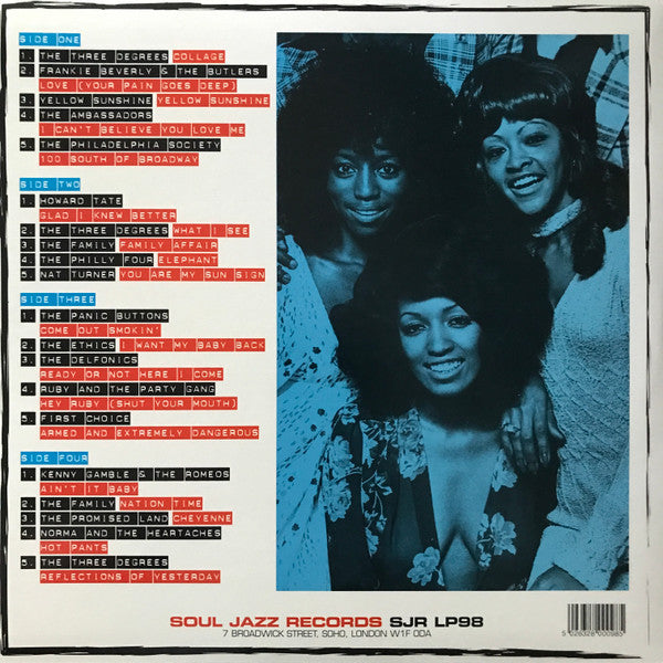 Release: The Sound Of Philadelphia (Philadelphia Roots Volume 2 Funk, Soul And The Roots Of Disco 1965-73)-Vinyl-UK-2004-SJR LP98-1214080