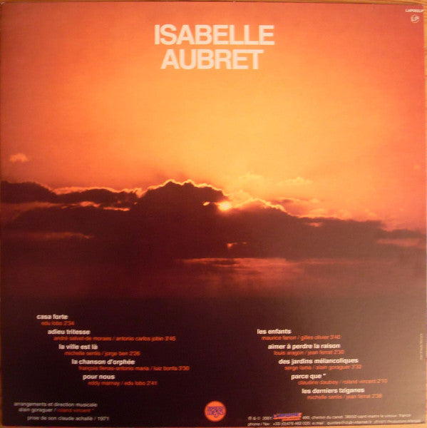Master Release: Isabelle Aubret by Isabelle Aubret