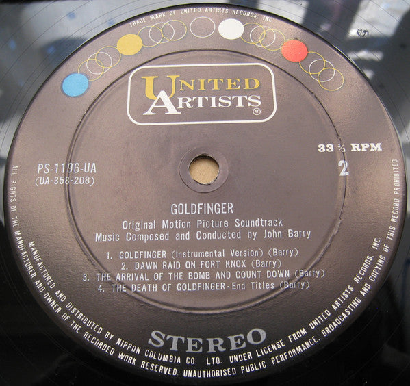 Goldfinger (Original Motion Picture Score)