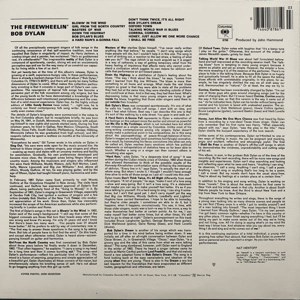 The Freewheelin' Bob Dylan