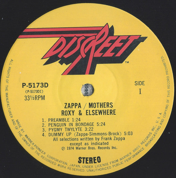 Roxy & Elsewhere