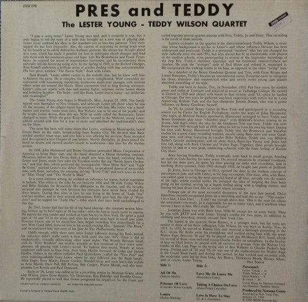 Release: Pres And Teddy-Vinyl-Germany-None-2332 076-3750041