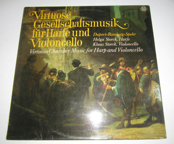 Master Release: Virtuose Gesellschaftsmusik Für Harfe Und Cello by Helga Storck