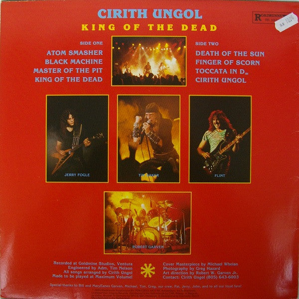 Release: King Of The Dead-Vinyl-Europe-1984-RR 9832-2427509