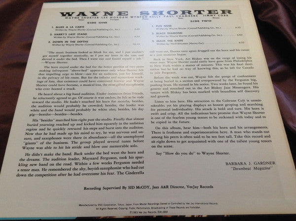 Master Release: Introducing Wayne Shorter by Wayne Shorter