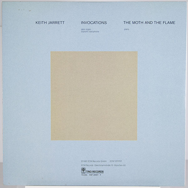 Release: Invocations / The Moth And The Flame-Vinyl-Japan-1981-PAP-20501~2, PAP-20501~2-8352872