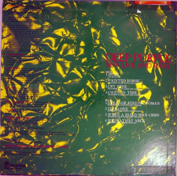 Release: New, Live And Rare-Vinyl-Japan-1980-TRSH 2009-2619737