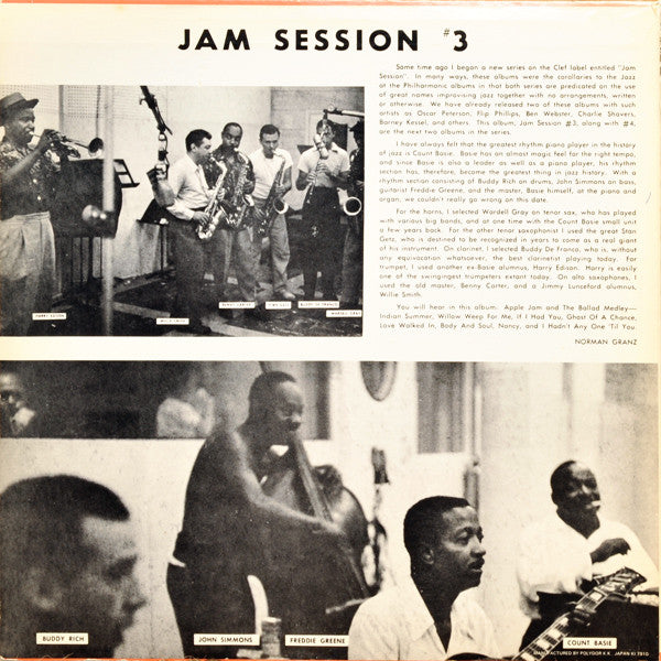 Release: Jam Session #3-Vinyl-Japan-1979-MV 2655-4955492