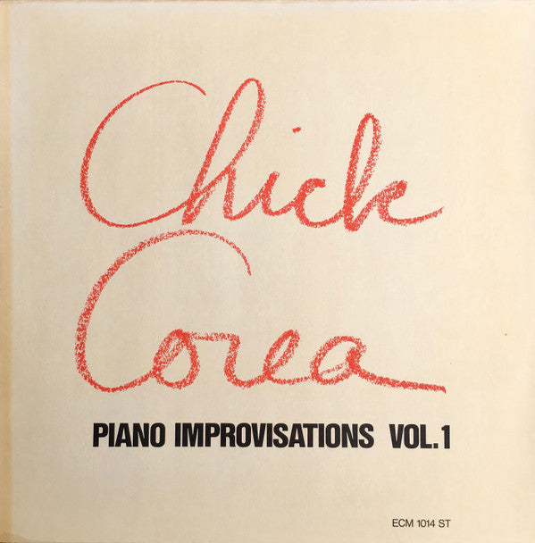 Release: Piano Improvisations Vol. 1-Vinyl-Germany-None-ECM 1014 ST, 2301014-5461539