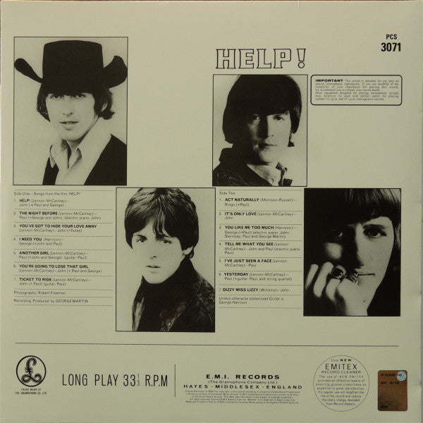Release: Help!-Vinyl-Italy-2017-PCS 3071, 0094638241515-9858629