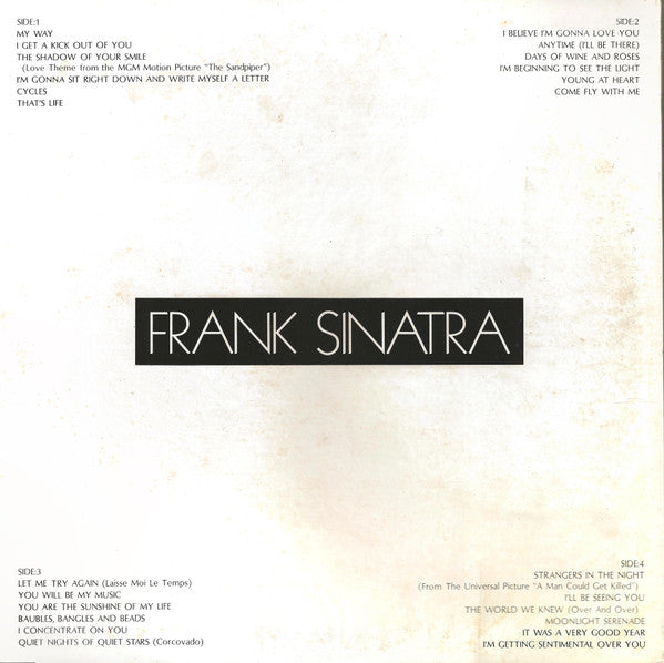 Release: Frank Sinatra-Vinyl-Japan-1979-P-4623~4R-5845719