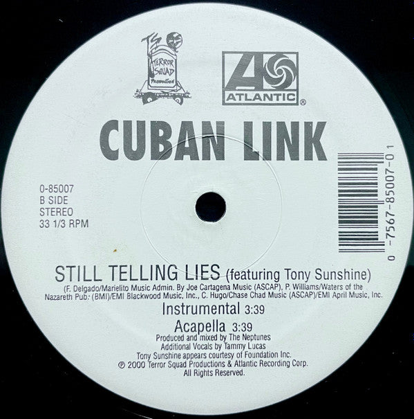 Master Release: Still Telling Lies by Cuban Link