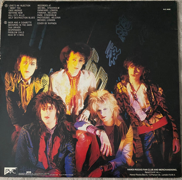 Master Release: Self Destruction Blues by Hanoi Rocks